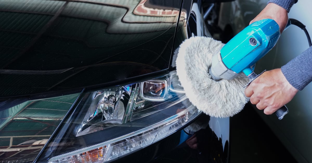 ขัดไฟหน้ารถ