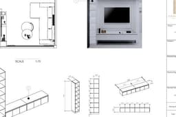 เขียนแบบ furniture drawing