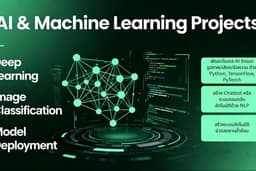 รับพัฒนาโปรเจ็กต์ AI & Machine Learning แบบครบวงจร ออกแบบ สร้าง ดูแลหลังสร้างเสร็จ