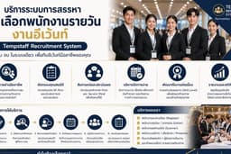 Tempstaff Recruitment System ระบบสรรหาคัดเลือก