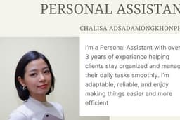 Personal Assistant (ผู้ช่วยส่วนตัว)