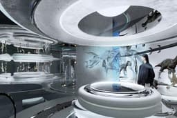 รับขึ้น Model 3D และ Render 3D Perspective Interior, Booth, Exhibition, Display