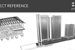 รับทำ Model BIM ST : งานโครงสร้างทุกประเภท