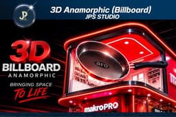 3D Anamorphic (Billboard)Effect (ทะลุจอ)