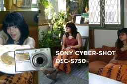 เช่าเพื่อนถ่ายรูปกล้องดิจิตอล Sony Cybershot DSC-S750