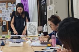 สอนวาดมันดาล่า | เชื่อมโยงภายในผ่านศิลปะ Mandala Drawing Workshop | Connect Within Through Art