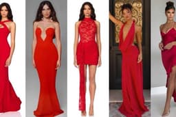 เช่าชุดเดรสสีแดง (Red Dress Rental) | RentMeDarling | ไซส์ XS/S
