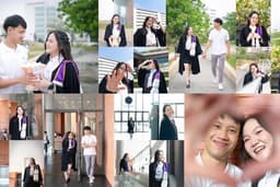 รับถ่ายภาพงานรับปริญญาทุกรูปแบบ