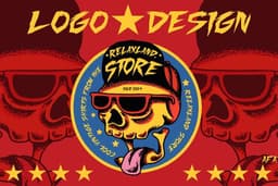 ออกแบบLogo Relaxland Store / Logo Brand / Logo Luxury / Logo Cartoon