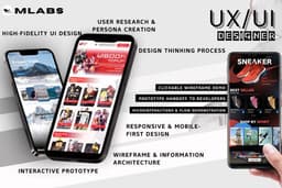 รับออกแบบ UX/UI เว็บไซต์ธุรกิจ หรือเว็บแอปพลิเคชัน ครบทุกขั้นตอน ทุกสไตล์ รองรับทุกอุปกรณ์ (Figma)