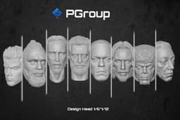 3D Model for 3D Print- Head Sculpt สำหรับปริ้น 3D Resin เเละ PVC