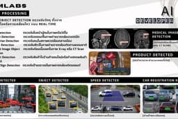รับทำ Ai Object Detection (เอไอตรวจจับวัตถุ) Yolo / PyTorch / TensorFlow / Opencv