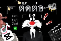 รับตัดต่อคลิปสนุก,ตลก หาค่าขนม