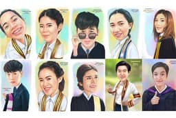 รับวาดภาพล้อเลียน น่ารักๆ สไตล์ JJ studio