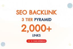 รับทำ SEO Backlink Pyramid 3 Tier พร้อม Guest Post
