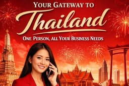 Business Coordination, PA, VA, Secretary in Thailand