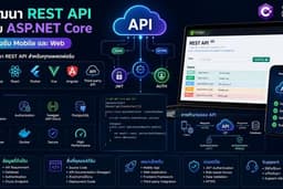 พัฒนา REST API ด้วย ASP.NET Core รองรับ Mobile และ Web