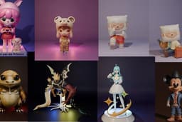 รับขึ้นไฟล์ 3D Model , Arttoy , Character สำหรับ 3D print และอื่นๆ