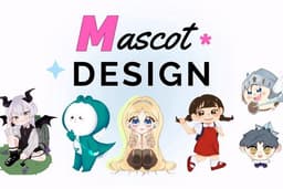 รับออกแบบ mascot&character ราคาย่อมเยา