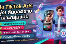 รับยิงโฆษณา TikTok Ads เพิ่มยอดวิว ดันยอดขาย เจาะกลุ่มเป้าหมายแม่นยำ