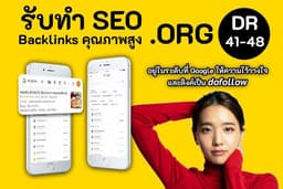 บริการ SEO รับทำ Backlinks คุณภาพสายขาว บนเว็บไซต์ .ORG