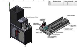 Automated Inspection and Rejection System for Aluminum Structure Using Electric Linear Actuators