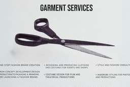 Fashion Styling & Garment Services บริการสไตลิส ออกแบบ และผลิตเสื้อผ้า ครบจบในที่เดียวโดยทีมมืออาชีพ
