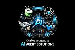 ติดตั้งและดูแลเอไอ AI Agent / Ollama / Open Claw / Hermes/ OWUI / Local LLM