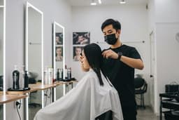 ตัดผมร้านคอมม่า - อยากได้ทรงไหนบอกช่างได้เลย
