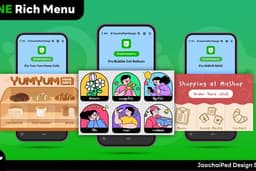 ออกแบบ Rich Menu -LINE OA ระดับพรีเมี่ยม! (ระบบ LINE OA ตั้งค่าพร้อมใช้งาน)