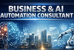 รับทำ Business Consulting & AI Automation Solutions