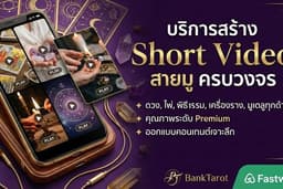 รับทำ Short Video Content Creator สายมู ครบวงจร โดย BankTarot