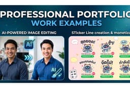 AI Generate ภาพตามบรีฟได้ พร้อมช่วยคิดไอเดีย ไปจนกระทั้งทำ Sticker มาใช้งานเองหรือ commercial ได้