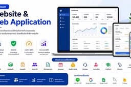 รับทำ WEBSITE, WEB APPLICATION