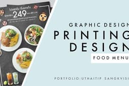 PRINTING DESIGN ( FOOD MENU )