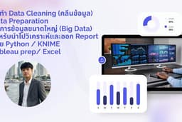 รับทำ Data Cleaning (คลีนข้อมูล) / Data Preparation สำหรับนำไปวิเคราะห์และออก Report