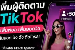 เพิ่มผู้ติดตาม TikTok คุณภาพสูง เริ่มต้นเร็ว เพิ่มความน่าเชื่อถือให้บัญชี