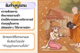 รับทำบุญแทน ถวายสังฆทาน ตักบาตร ใส่บาตรพระเกจิ และทำโรงทาน พร้อมภาพและคลิป 🙏