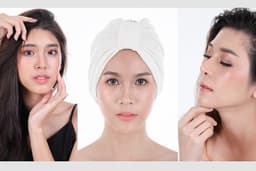 ถ่ายภาพโปรไฟล์ และ beauty shotในสตูดิโอ พร้อมแต่งหน้า-ทำผม