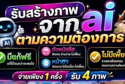 รับสร้างภาพจาก Ai