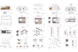 รับเขียน Shop Drawing Interior