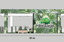 ออกแบบ 3D และ Artwork งาน Heritage @Thaifex