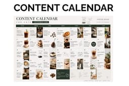 ออกแบบคอนเทนต์รายเดือน (Content Calendar)