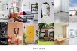 สตูดิโอให้เช่าแสงธรรมชาติ Castlet Studio : เหมาทั้งหลังตั้งแต่ 3 โซน - 11 โซน