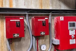 งานเดินรางย้ายตู้ Fire Pump และ Jocky Pump