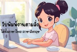 รับพิมพ์งานตามสั่ง