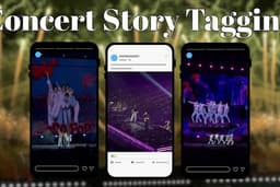 รับแท็กสตอรี่คอนเสิร์ต ✨📱