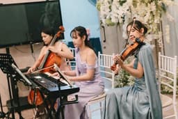 Violin band 🎻 วงดนตรีบรรเลงสำหรับงานอีเวนท์ต่างๆ (ไวโอลิน คีย์บอร์ด เชลโล ) และรูปแบบอื่นๆ