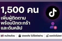 เพิ่มผู้ติดตาม TikTok ปักตะกร้า | เพิ่มยอดวิว เพิ่มการมองเห็น ดันคลิปขึ้นหน้าฟีดคนไทย