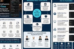 ระบบจัดการร้านอาหาร Real-Time